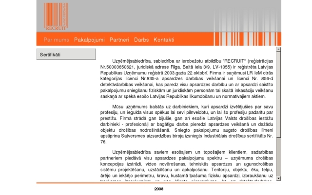 Recruit apsardzes grupa, 